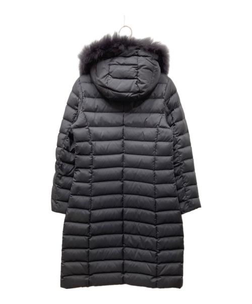 UNITED ARROWS（ユナイテッドアローズ）UNITED ARROWS (ユナイテッドアローズ) フーデッド ダウンコート ブラック サイズ:36の古着・服飾アイテム