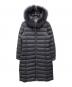 UNITED ARROWS（ユナイテッドアローズ）の古着「フーデッド ダウンコート」｜ブラック