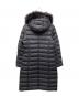 UNITED ARROWS (ユナイテッドアローズ) フーデッド ダウンコート ブラック サイズ:36：14000円