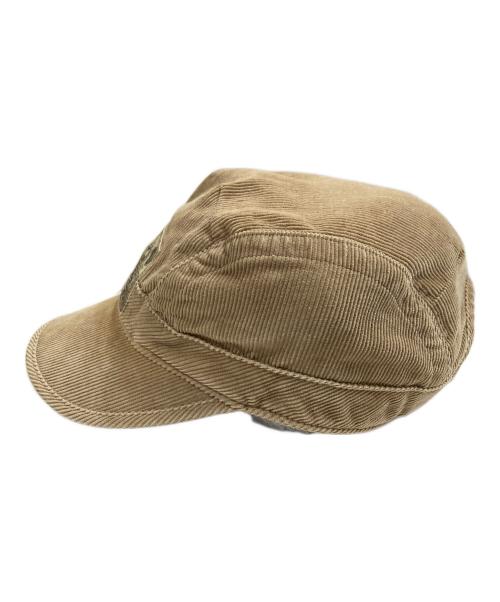 POLO RALPH LAUREN（ポロ・ラルフローレン）POLO RALPH LAUREN (ポロ・ラルフローレン) コーデュロイキャップ ブラウンの古着・服飾アイテム