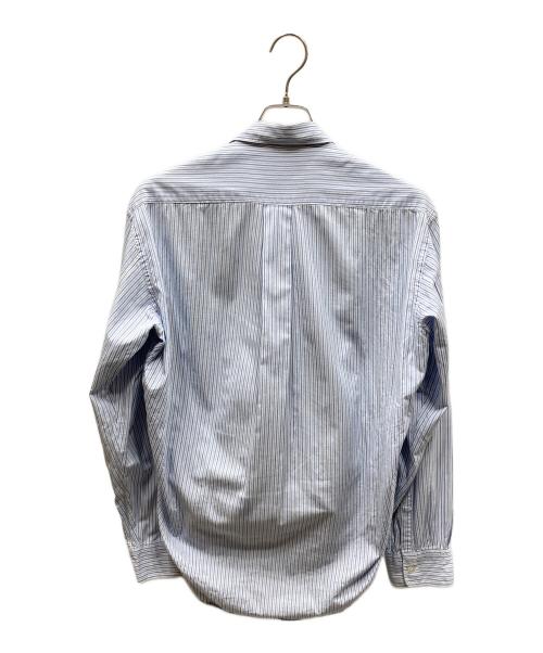 COMME des GARCONS SHIRT（コムデギャルソンシャツ）COMME des GARCONS SHIRT (コムデギャルソンシャツ) パッチワーク長袖シャツ ブルー サイズ:SIZE Mの古着・服飾アイテム