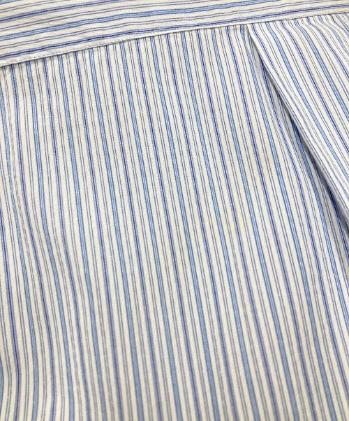 COMME des GARCONS SHIRT（コムデギャルソンシャツ）COMME des GARCONS SHIRT (コムデギャルソンシャツ) パッチワーク長袖シャツ ブルー サイズ:SIZE Mの古着・服飾アイテム