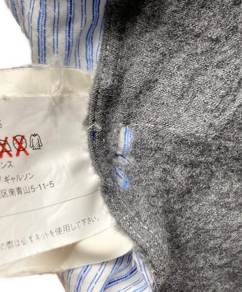 COMME des GARCONS SHIRT（コムデギャルソンシャツ）COMME des GARCONS SHIRT (コムデギャルソンシャツ) パッチワーク長袖シャツ ブルー サイズ:SIZE Mの古着・服飾アイテム