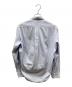 COMME des GARCONS SHIRT (コムデギャルソンシャツ) パッチワーク長袖シャツ ブルー サイズ:SIZE M：12000円