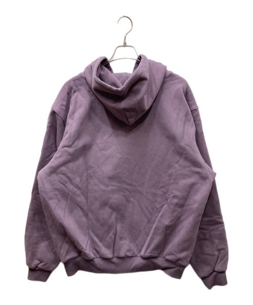 SOL（エスオーエル）SOL (エスオーエル) 3GUYS PADDED ZIP HOODIE ジップパーカー パープル サイズ:XLの古着・服飾アイテム