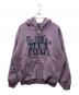 SOL（エスオーエル）の古着「3GUYS PADDED ZIP HOODIE ジップパーカー」｜パープル
