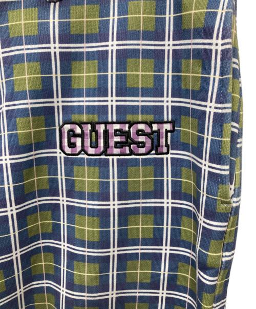 SPECIAL GUEST（スペシャルゲスト）Special Guest (スペシャルゲスト) スウェットパンツ グリーン×ブルー サイズ:XLの古着・服飾アイテム