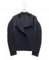 ISSEY MIYAKE me（イッセイ ミヤケ ミー）の古着「プリーツカーディガン」｜ブラック