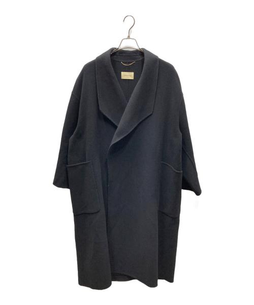 Curensology（カレンソロジー）Curensology (カレンソロジー) マンテコロングコート ブラック サイズ:SIZE Freeの古着・服飾アイテム