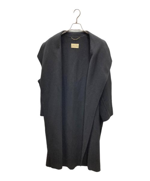 Curensology（カレンソロジー）Curensology (カレンソロジー) マンテコロングコート ブラック サイズ:SIZE Freeの古着・服飾アイテム