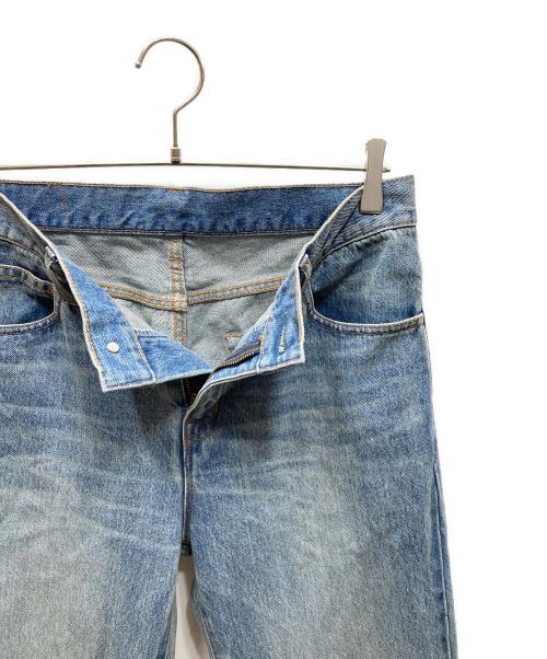 AP STUDIO（エーピーストゥディオ）AP STUDIO (エーピーストゥディオ) モダンフレアデニム ブルー サイズ:SIZE 40の古着・服飾アイテム