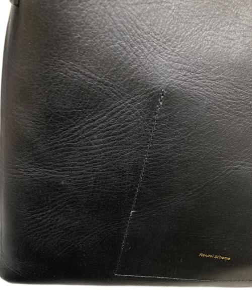 HENDER SCHEME（エンダースキーマ）Hender Scheme (エンダースキーマ) Twist Buckle Bag S ショルダーバッグ ブラックの古着・服飾アイテム