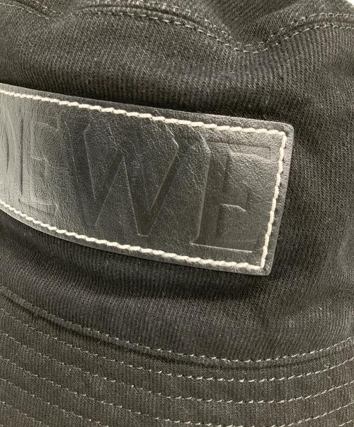 LOEWE（ロエベ）LOEWE (ロエベ) フレイヤード バケットハット ブラック サイズ:57の古着・服飾アイテム