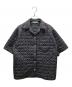 PRADA（プラダ）の古着「Re-Nylon キルティング シャツ」｜ブラック