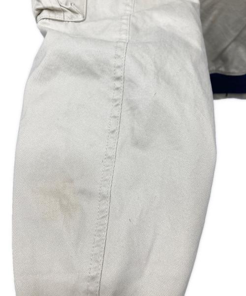 POLO RALPH LAUREN（ポロ・ラルフローレン）POLO RALPH LAUREN (ポロ・ラルフローレン) スタジャン ベージュ×ネイビー サイズ:Lの古着・服飾アイテム