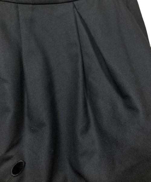 FOXEY（フォクシー）FOXEY (フォクシー) ウールベロア デザインスカート ブラック サイズ:42の古着・服飾アイテム