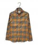 BURBERRY LONDONバーバリーロンドン）の古着「ノバチェック シャツ」｜ベージュ