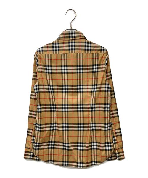 BURBERRY LONDON（バーバリーロンドン）BURBERRY LONDON (バーバリーロンドン) ノバチェック シャツ ベージュ サイズ:SIZE 34の古着・服飾アイテム