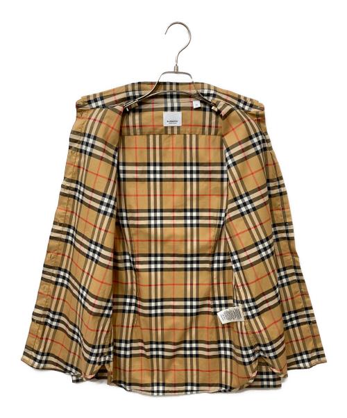 BURBERRY LONDON（バーバリーロンドン）BURBERRY LONDON (バーバリーロンドン) ノバチェック シャツ ベージュ サイズ:SIZE 34の古着・服飾アイテム