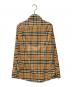 BURBERRY LONDON (バーバリーロンドン) ノバチェック シャツ ベージュ サイズ:SIZE 34：18000円