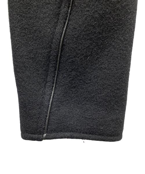 Schott（ショット）Schott (ショット) PEACOAT LEATHER PIPING ピーコートレザーパイピング ブラック サイズ:SIZE Mの古着・服飾アイテム
