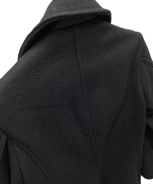 Schott（ショット）Schott (ショット) PEACOAT LEATHER PIPING ピーコートレザーパイピング ブラック サイズ:SIZE Mの古着・服飾アイテム