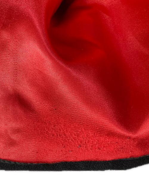 Schott（ショット）Schott (ショット) PEACOAT LEATHER PIPING ピーコートレザーパイピング ブラック サイズ:SIZE Mの古着・服飾アイテム