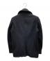 Schott (ショット) PEACOAT LEATHER PIPING ピーコートレザーパイピング ブラック サイズ:SIZE M：18000円