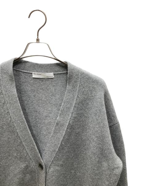 L'appartement（アパルトモン）L'Appartement (アパルトモン) Hello Bonjour カシミヤ混Vネックカーディガン グレー サイズ:SIZE Freeの古着・服飾アイテム