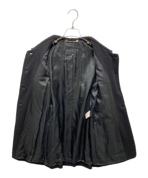 GUCCI（グッチ）GUCCI (グッチ) セットアップスーツ ブラック サイズ:40の古着・服飾アイテム