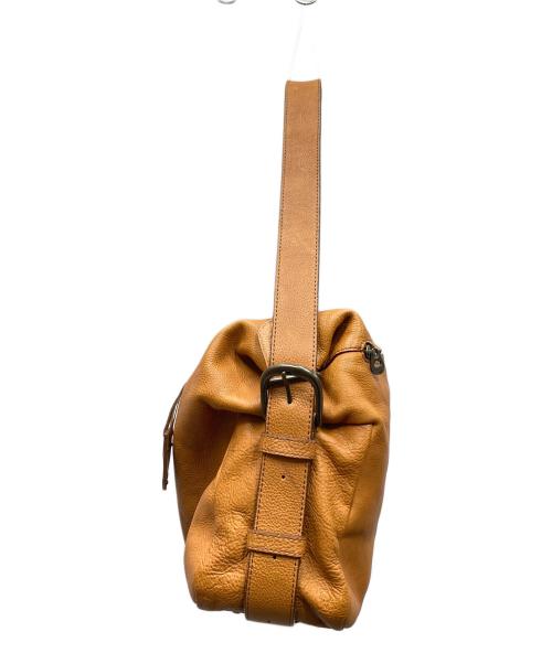 HERGOPOCH（エルゴポック）HERGOPOCH (エルゴポック) 2WAYレザーハンドバッグ ブラウンの古着・服飾アイテム