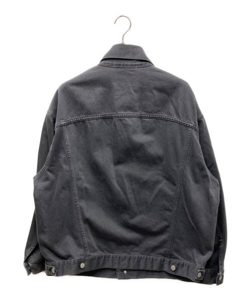 Acne studios（アクネ ストゥディオズ）ACNE STUDIOS (アクネ ストゥディオズ) RELAXED FIT BLACK DENIM JACKET オーバーサイズデニムジャケット ブラック サイズ: XXS/XSの古着・服飾アイテム