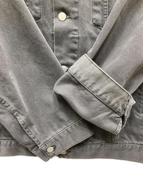 Acne studios（アクネ ストゥディオズ）ACNE STUDIOS (アクネ ストゥディオズ) RELAXED FIT BLACK DENIM JACKET オーバーサイズデニムジャケット ブラック サイズ: XXS/XSの古着・服飾アイテム
