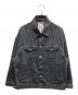 ACNE STUDIOS（アクネ ストゥディオズ）の古着「RELAXED FIT BLACK DENIM JACKET オーバーサイズデニムジャケット」｜ブラック