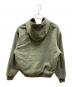 thisisneverthat (ディスイズネバーザット) オーバーダイ フーデッド ジャケット オリーブ サイズ:SIZE S：14000円