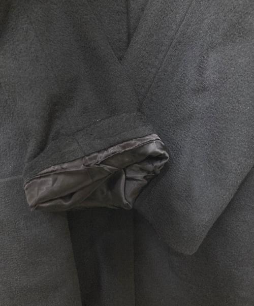 ADORE（アドーア）ADORE (アドーア) ファー付カシミヤウールブレンドコート ブラック サイズ:SIZE 36の古着・服飾アイテム