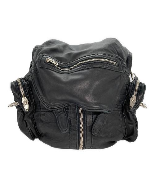 ALEXANDER WANG（アレキサンダー・ワン）ALEXANDER WANG (アレキサンダー・ワン) Marti 3Way レザーリュック ブラックの古着・服飾アイテム