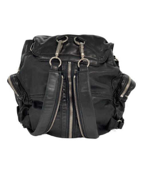 ALEXANDER WANG（アレキサンダー・ワン）ALEXANDER WANG (アレキサンダー・ワン) Marti 3Way レザーリュック ブラックの古着・服飾アイテム