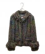 CHANELシャネル）の古着「2003AW ツイードジャケット」｜ブラック