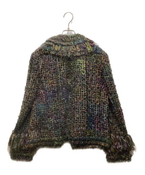 CHANEL（シャネル）CHANEL (シャネル) 2003AW ツイードジャケット ブラック サイズ:42の古着・服飾アイテム
