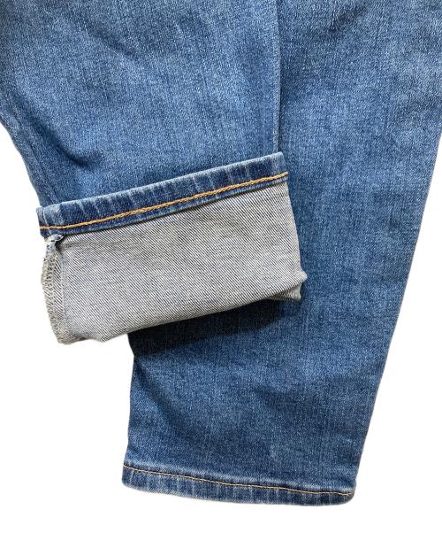 ELISABETTA FRANCHI（エリザベッタフランキ）ELISABETTA FRANCHI (エリザベッタフランキ) 金釦デニムパンツ ブルー サイズ:SIZE 31の古着・服飾アイテム