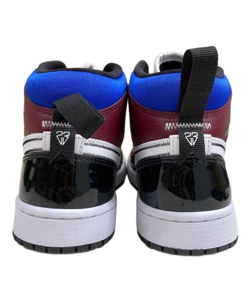 NIKE（ナイキ）NIKE (ナイキ) AIR JORDAN1.MID SE Multi Color ハイカットスニーカー ホワイト×レッド×ブラック サイズ:24.5cmの古着・服飾アイテム