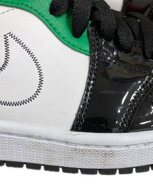 NIKE（ナイキ）NIKE (ナイキ) AIR JORDAN1.MID SE Multi Color ハイカットスニーカー ホワイト×レッド×ブラック サイズ:24.5cmの古着・服飾アイテム