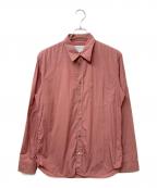 Maison Margielaメゾンマルジェラ）の古着「SLIM FIT POPLIN SHIRT ガーメントダイ コットンポプリン スリムシャツ」｜ピンク