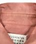 中古・古着 Maison Margiela (メゾンマルジェラ) SLIM FIT POPLIN SHIRT ガーメントダイ コットンポプリン スリムシャツ ピンク サイズ:SIZE 41：13000円