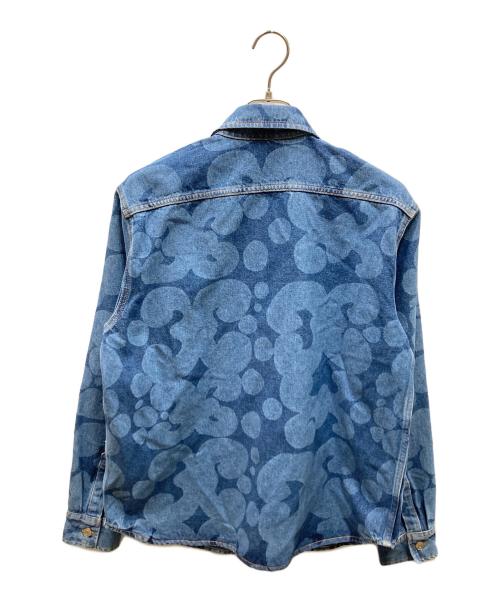 marimekko（マリメッコ）marimekko (マリメッコ) Vaihe Keidas Shirt ヴァイヘ ケイダス シャツ ブルー サイズ:SIZE 36の古着・服飾アイテム