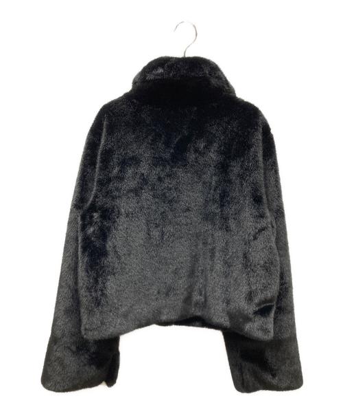 Knuth Marf（クヌースマーフ）Knuth Marf (クヌースマーフ) point collar fur coat ヌースマーフ ポイントカラー ファーコートジャケット ブラック サイズ:SIZE Freeの古着・服飾アイテム