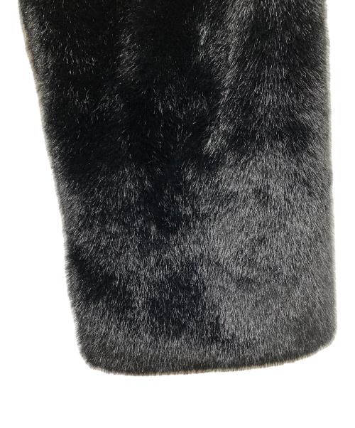 Knuth Marf（クヌースマーフ）Knuth Marf (クヌースマーフ) point collar fur coat ヌースマーフ ポイントカラー ファーコートジャケット ブラック サイズ:SIZE Freeの古着・服飾アイテム