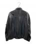 BARNEYS NEWYORK (バーニーズ・ニューヨーク) ラムレザージャケット ブラック サイズ:SIZE M：30000円