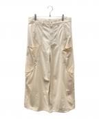 GOAT ESSENCEゴートエッセンス）の古着「COTTON BAGGY PANTS コットンバギーパンツ」｜ベージュ